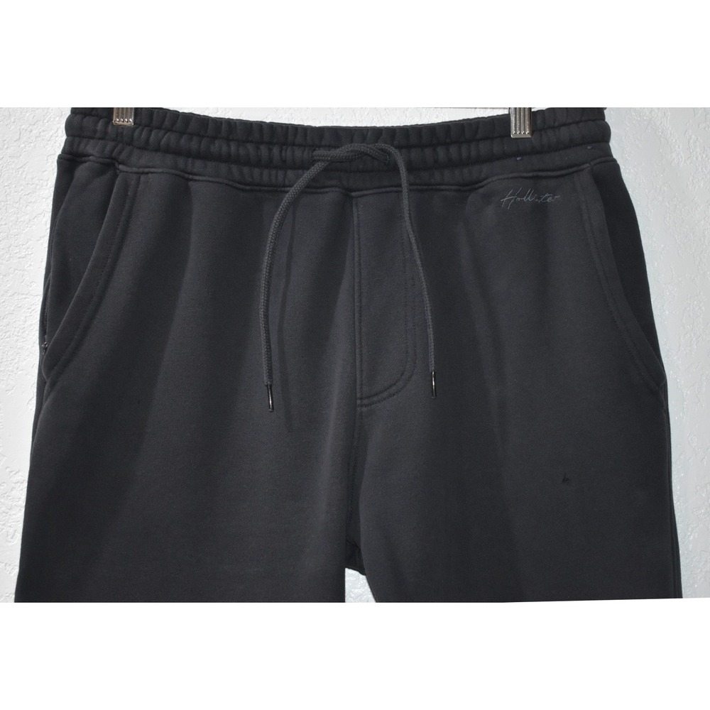 Hollister Mens Joggers Fleece Sweatpants Tall Size LT Tapered Leg Pockets Comfy
